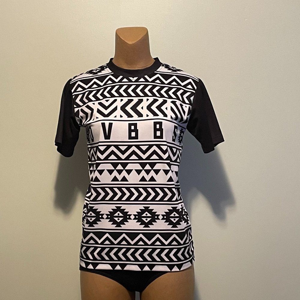 DVBBS - top - black/white - size small